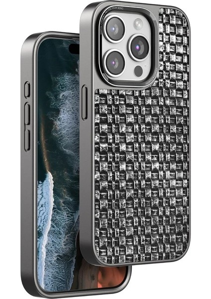 Venco iPhone 15 Pro Max Brand Kapak - Gümüş