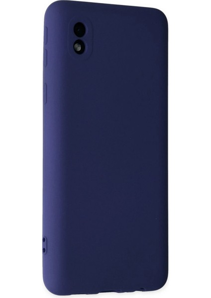 Newface Samsung Galaxy A01 Core Kılıf Nano Içi Kadife Silikon - Lacivert fiyatları