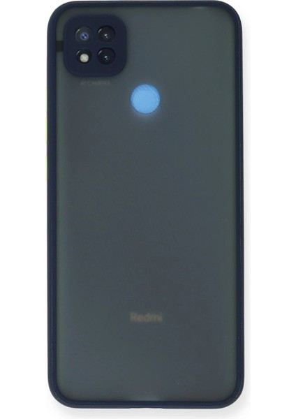 Newface Xiaomi Redmi 9c Kılıf Montreal Silikon Kapak - Lacivert