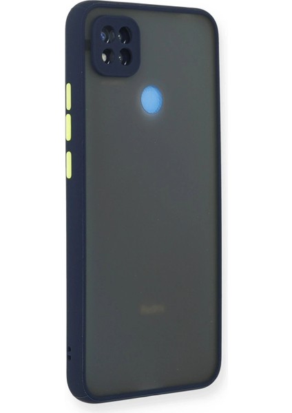 Newface Xiaomi Redmi 9c Kılıf Montreal Silikon Kapak - Lacivert