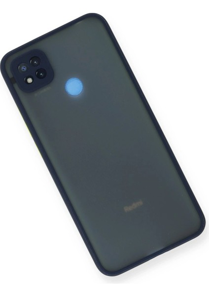 Newface Xiaomi Redmi 9c Kılıf Montreal Silikon Kapak - Lacivert