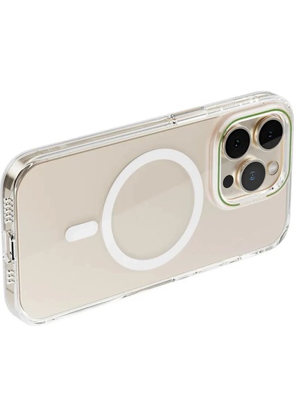 Newface iPhone 14 Pro Kılıf Blueo Anti Drop Magsafe Kapak - Yeşil