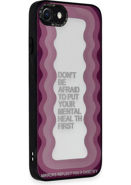 Newface iPhone 7 Kılıf Mirror Desenli Kapak - Mirror - 11