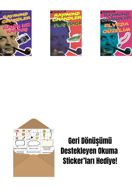 Küçük Kız Kardeş + Playback (Cep Boy) + Elveda Güzelim (Cep Boy) + Okuma Sticker'ları