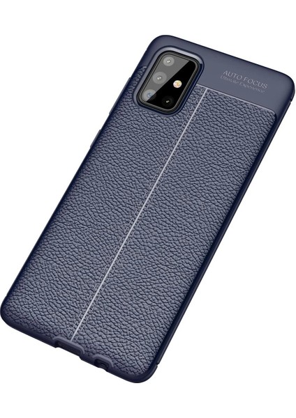 Newface Samsung Galaxy A71 Kılıf Auto Focus Kapak - Lacivert fiyatları