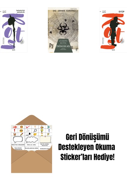 Imparator Mezarlığı + Örümcek Ağı + Eyüp + Okuma Sticker'ları