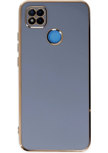 Newface Xiaomi Redmi 9c Kılıf Volet Silikon - Mavi