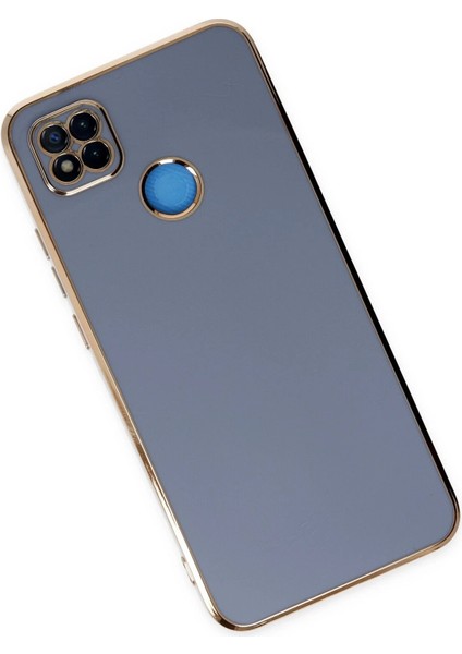 Newface Xiaomi Redmi 9c Kılıf Volet Silikon - Mavi