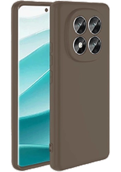 Newface Xiaomi Redmi Note 14 Pro 4g Kılıf First Silikon - Kahverengi