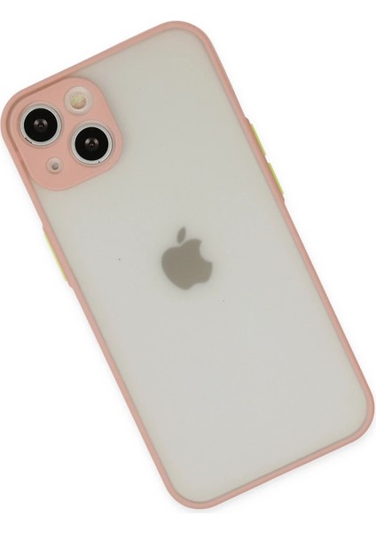 Newface iPhone 13 Mini Kılıf Montreal Silikon Kapak - Pembe
