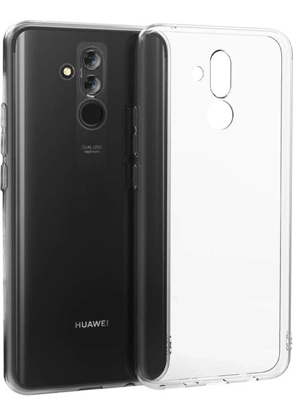 Newface Huawei Mate 20 Lite Kılıf Lüx Şeffaf Silikon fiyatları
