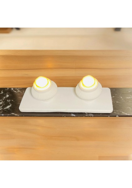 2 Li Mumluk Seti Mumlar ve Alt Taban Dahil Konsept Hediyelik fiyatları