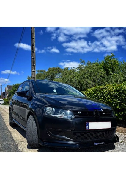 Vw Polo Mk5 6r 6c 2009 - 2017 Batman Yarasa Ayna Kapağı Piano Black Abs Plastik