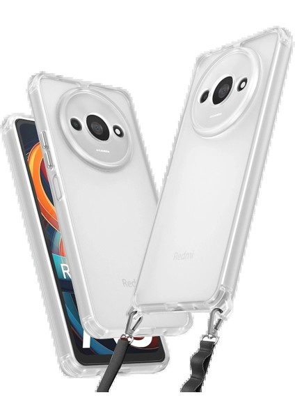 Newface Xiaomi Redmi A3 4g Kılıf Penta Silikon Kılıf - Şeffaf
