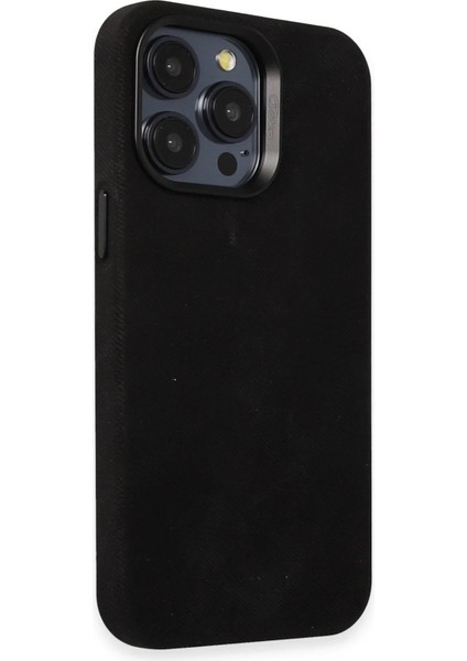 Joko iPhone 15 Pro Max Kılıf Velvet Magsafe Kapak - Siyah