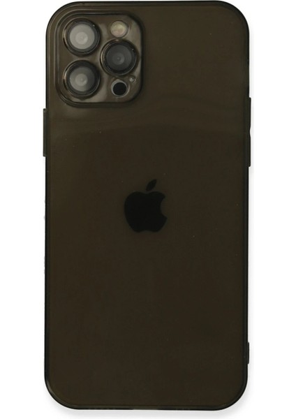 Newface iPhone 12 Pro Kılıf Fly Lens Silikon - Siyah