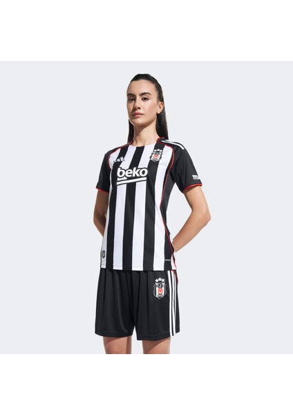 Beşiktaş Jk 25/26 Kadın Siyah Deplasman Futbol Forması.-