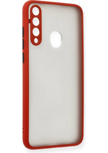 Newface Huawei Y6P Kılıf Montreal Silikon Kapak - Kırmızı fiyatları