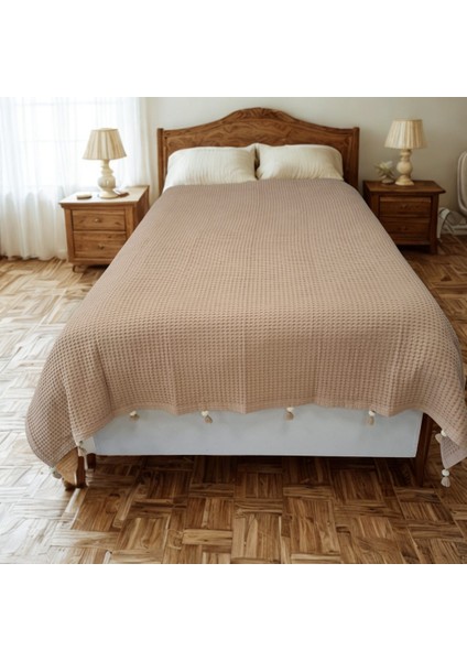 Etehometex Ponponlu Pamuk Pike Çift Kişilik 220X240CM fiyatları