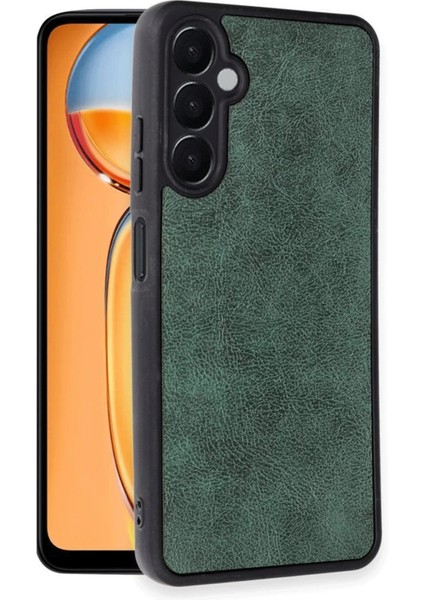 Newface Samsung Galaxy A26 Kılıf Aras Deri Kapak - Koyu Yeşil fiyatları