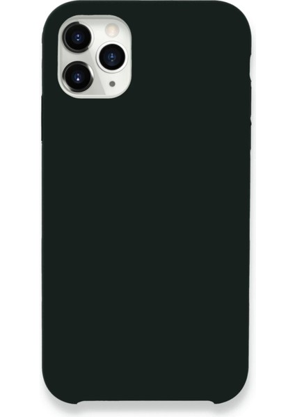 Newface iPhone 11 Pro Kılıf Lansman Legant Silikon - Koyu Yeşil