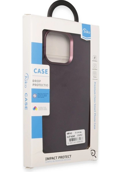 Joko iPhone 15 Pro Max Kılıf Velvet Magsafe Kapak - Siyah
