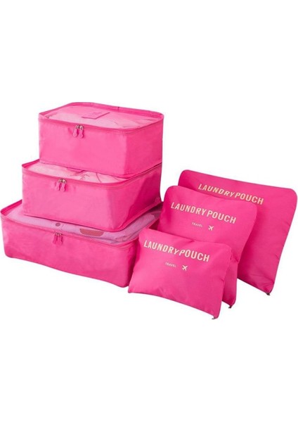 6lı Seyahat Organizeri Pembe modelleri