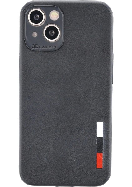 Newface iPhone 13 Mini Kılıf Loop Deri Silikon - Siyah