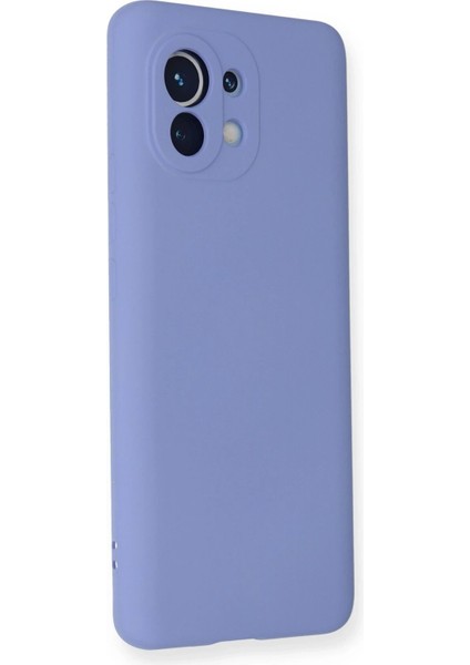 Newface Xiaomi Mi 11 Kılıf Nano Içi Kadife Silikon - Lila fiyatları