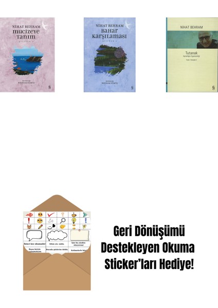 Mucizeye Tanım + Bahar Karşılaması + Tutanak + Okuma Sticker'ları
