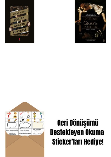 Dorian Gray’in Portresi + Dorian Gray'in Portresi (Ciltli) + Okuma Sticker'ları