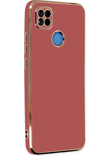 Newface Xiaomi Redmi 9c Kılıf Volet Silikon - Kırmızı
