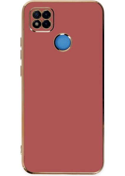 Newface Xiaomi Redmi 9c Kılıf Volet Silikon - Kırmızı