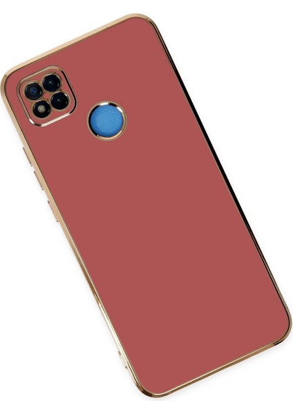 Newface Xiaomi Redmi 9c Kılıf Volet Silikon - Kırmızı