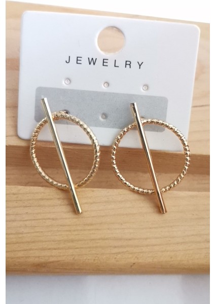 Renkli Şekilli Tarz Küpe