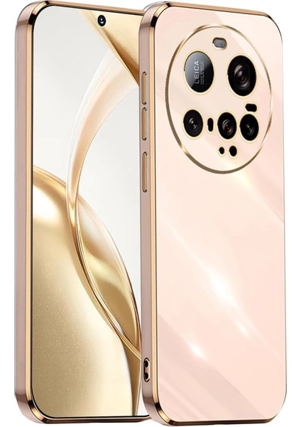 Newface Xiaomi Mi 15 Ultra Kılıf Volet Silikon - Pembe