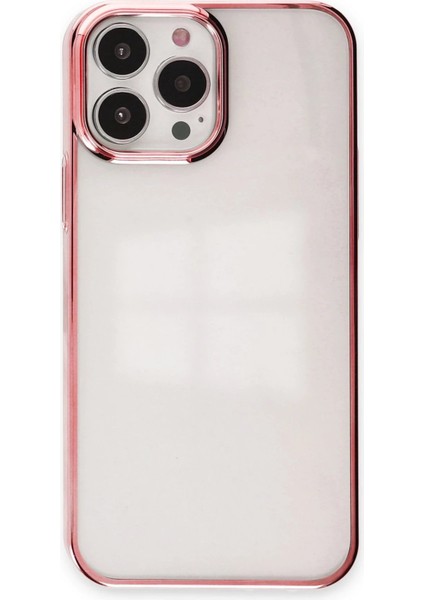 Newface iPhone 14 Pro Max Kılıf Element Silikon - Pembe