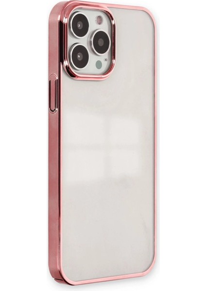 Newface iPhone 14 Pro Max Kılıf Element Silikon - Pembe