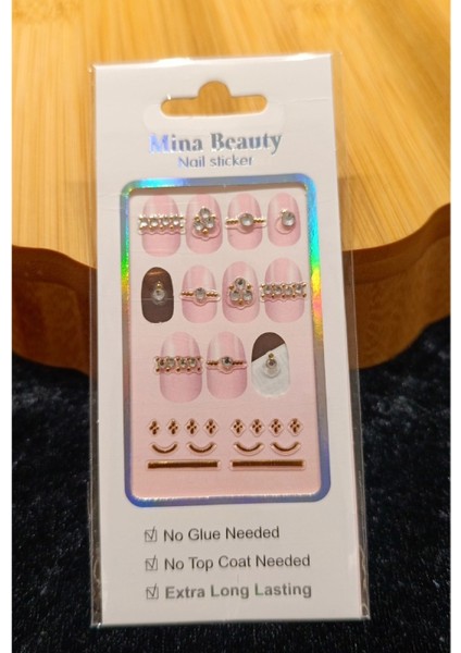 Lüks Figürlü Nail Sticker