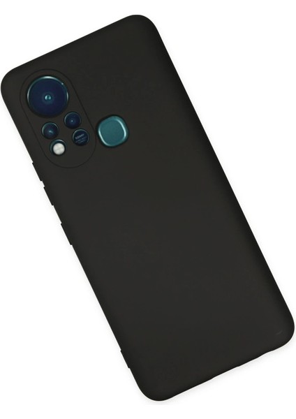 Newface Infinix Hot 11S Kılıf Nano Içi Kadife Silikon - Siyah modelleri