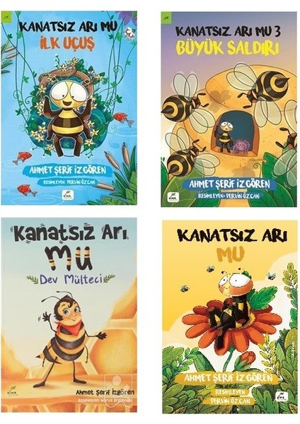 Ahmet Şerif Izgören Kanatsız Arı Mu Seti (4 Kitap)
