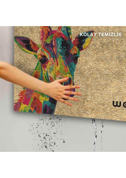 Kedi Köpek Komik Tasarımlı Dekoratif Kapı Önü Paspas, Dış Mekan/ev Içi/banyo/mutfak/yatak Odası/giriş Paspasları indirimleri