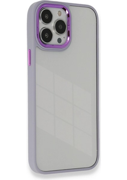 Newface iPhone 14 Pro Max Kılıf Dora Kapak - Lila
