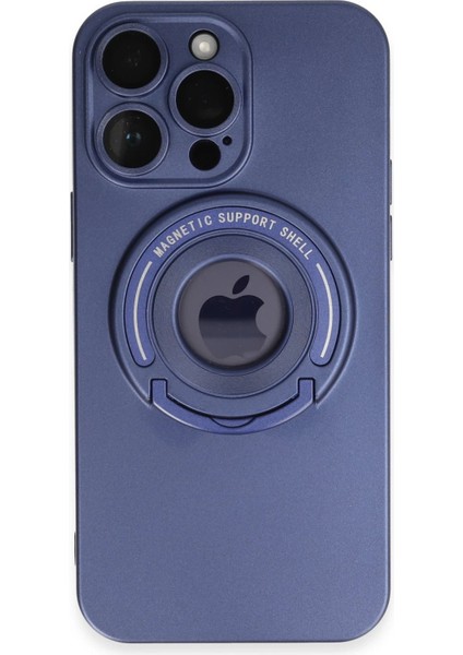 Newface iPhone 13 Pro Max Kılıf Lukka Magneticsafe Kapak - Lacivert