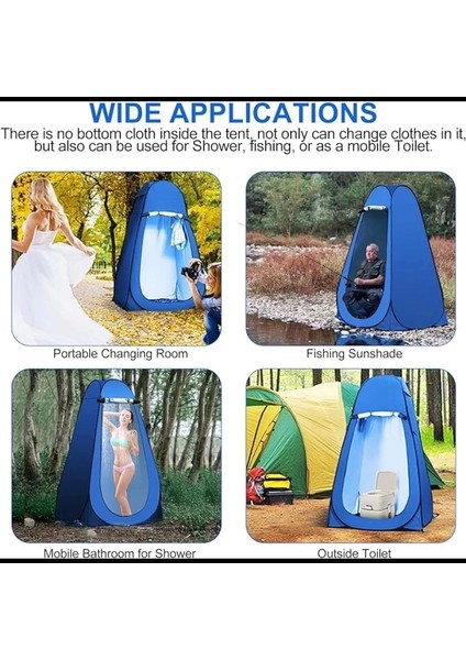 Otomatik Kamp Giyinme Çadır modelleri