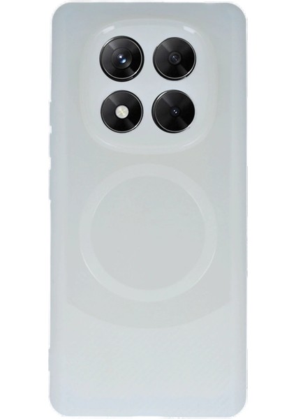 Newface Xiaomi Redmi Note 14 Pro 4g Kılıf Maya Karbon Kapak - Krem