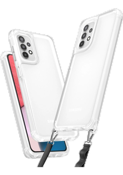 Newface Samsung Galaxy A52 Kılıf Penta Silikon Kılıf - Şeffaf