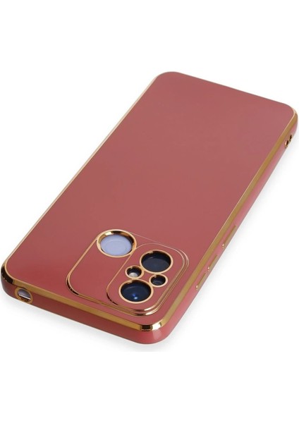 Newface Xiaomi Redmi 12C Kılıf Volet Silikon - Kırmızı