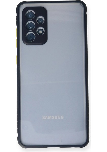 Newface Samsung Galaxy A72 Kılıf Miami Şeffaf Silikon - Lacivert fiyatları