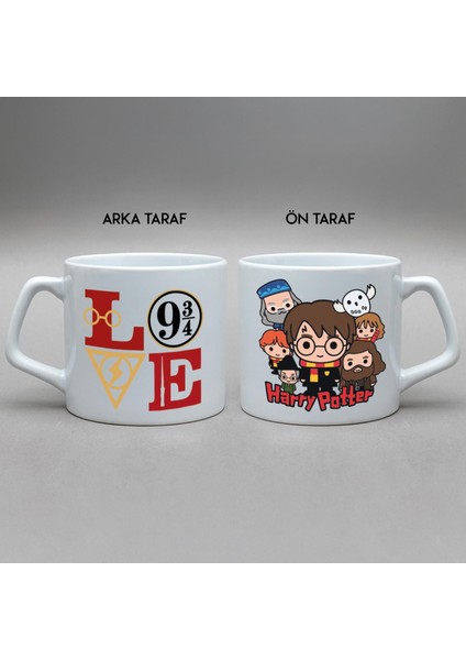 Harry Potter Desenli Kupa 7,5cm fırsatları